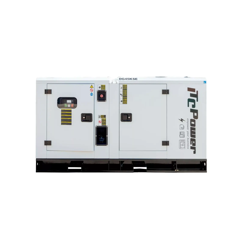 ITC Power DG45KSE 44 kVA 1500 RPM Full Power 230V/400V Soundproofed Diesel Generator — vue 2