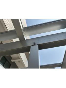 Système d'étanchéité complet pour structure de carport solaire — vue 3