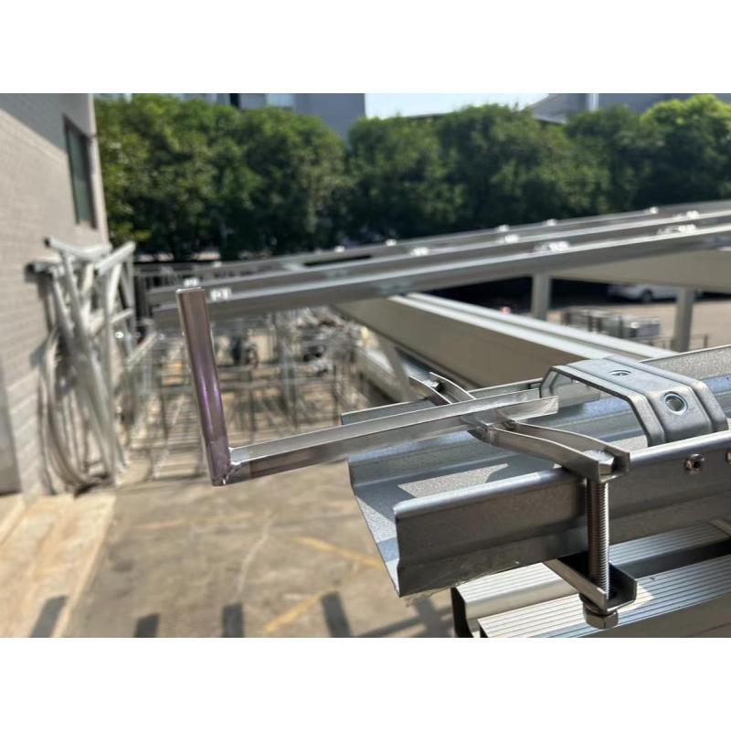Photovoltaik-Carport aus Aluminium für 15 Module (nur Konstruktion) — vue 9