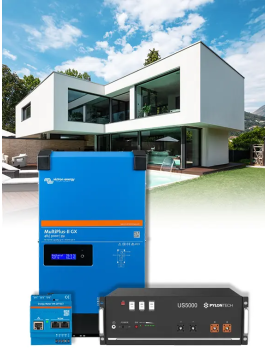 Wechselrichter-Set Mono 3 kW – Batterie 4,80 kWh – Victron