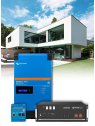 Pack onduleur Victron 3 kVA et batterie lithium Pylontech US5000 4,8 kWh