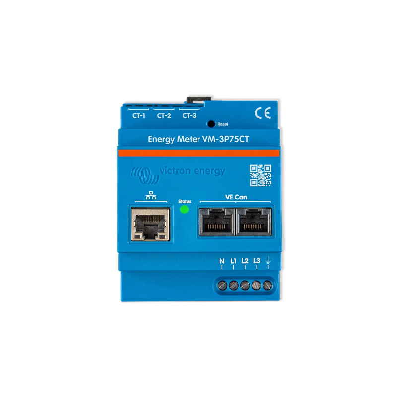 Compteur d'Énergie Victron VM-3P75CT