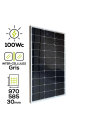 Panel solar monocristalino de 100 Wp – Modelo AST100-17M
