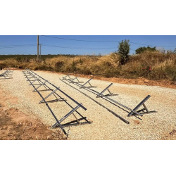 Kit de fixation sur structure au sol