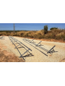 Kit de fixation sur structure au sol