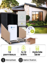 Kit solar de autoconsumo 5,4 kWp – Mono 5 kW – Batería 5,12 kWh