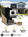 8.1 kWp Self-Consumption Solar Kit – Mono 10 kW – 4.80 kWh Battery