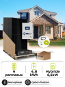 Zonne-energieset voor eigen gebruik 4,1 kWp – Mono 6,5 kW – Accu 4,80 kWh