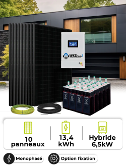 Kit Solar Autoconsumo 4,5 kWp – Mono 5 kW – Batería OPzS