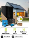 Kit Solar Aislado 9,0 kWp – Mono 10 kW – Batería 4,80 kWh – Victron