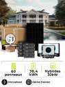 Solar-Kit Inselanlage 27,0 kWp – Mono 30 kW – Batterie 4,80 kWh