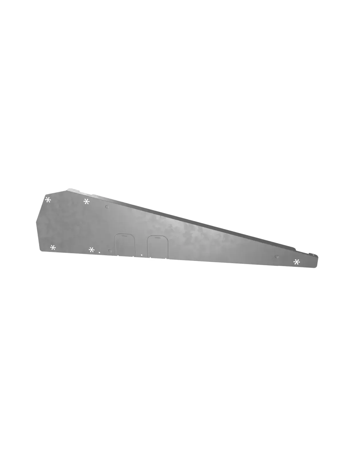 FlatFix-Windabweiser links für Module mit einer Breite von 172 bis 180 cm