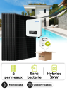 Kit solar para autoconsumo / Sin inyección 3,6 kWp – Mono 3,0 kVA – sin almacenamiento