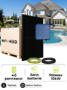 18.0 kWp Self-Consumption/Feed-in Solar Kit – Tri 10.0 kVA – without storage