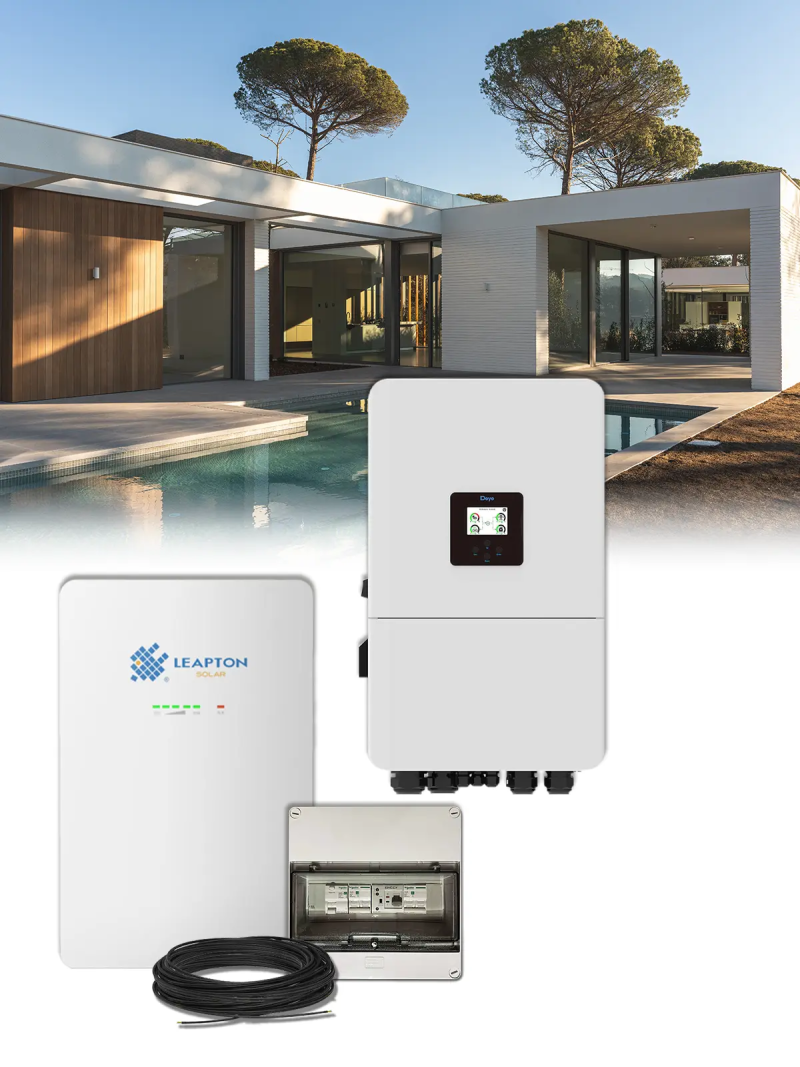 Omvormer Pakket Tri 8 kW – Batterij 15,0 kWh – Deye