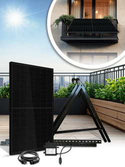 Balkon Zonnepakket 450W Plug & Play