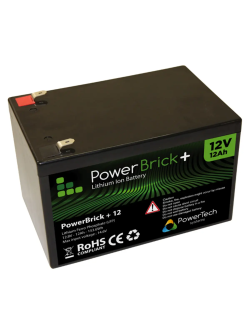 Lithium-Akku PowerBrick+ PB+12/12 – 12 Ah, 12,8 V LiFePO4