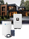 8 kW three-phase retrofit kit with 16 kWh battery for solar installations