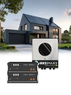 10-kW-Mono-Wechselrichter-Paket – 9,6-kWh-Batterie