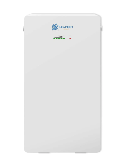 Zonne-energieset van 18 kWp, driefasig, 15 kW, met een accu van 16 kWh