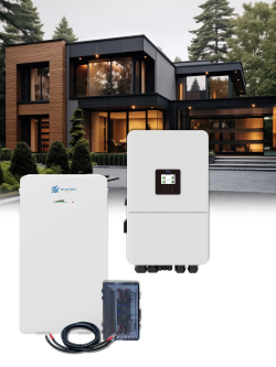 Pack Rétrofit Tri 8 kW – Batterie 16 kWh - Deye