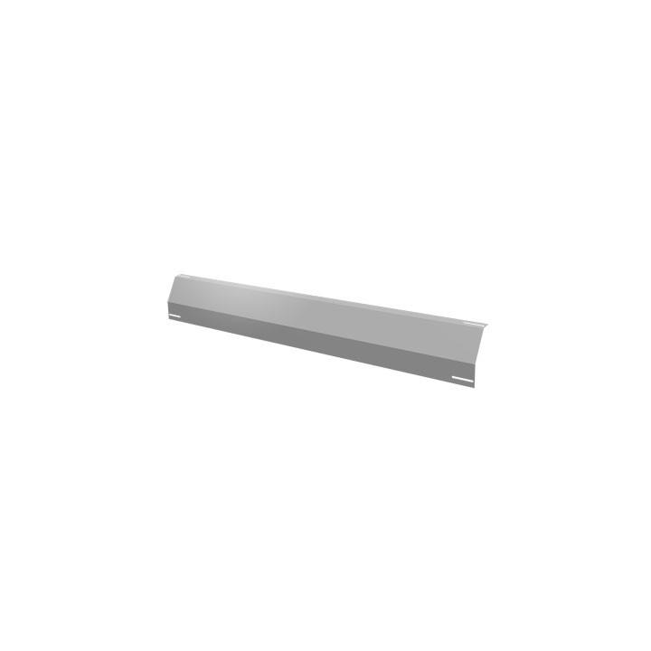 Back wind deflector for FlatFix racking system