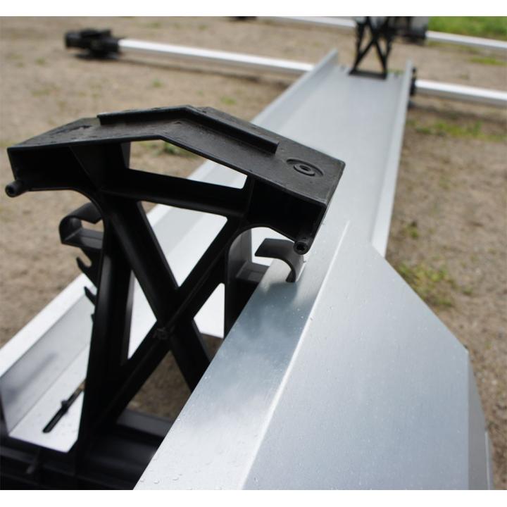 Deflector de viento trasero para el sistema de montaje FlatFix