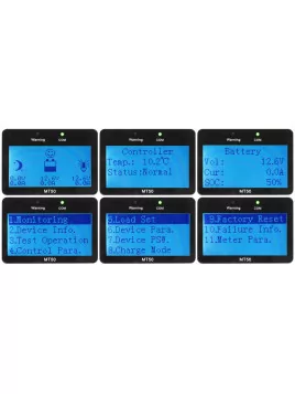 Pantalla digital MT50 para reguladores EpSolar LS y BN