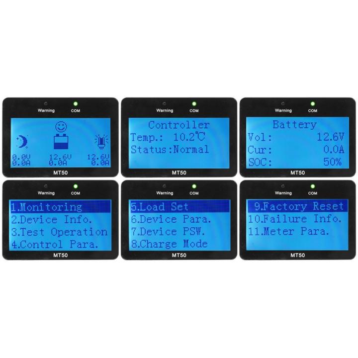 Digitale Anzeige MT50 für EpSolar LS und BN Controller