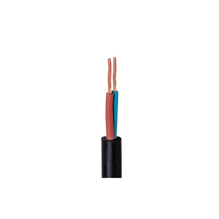 Flexibles Kabel H05RR-F 2x0,75mm² - 1m
