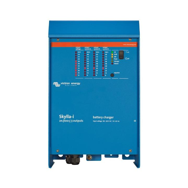 Acculader Victron Skylla-I 24V - ( 3 uitgangen)