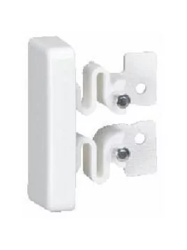 Zelfsluitende eindkap links of rechts voor goot van 40 x 25 mm