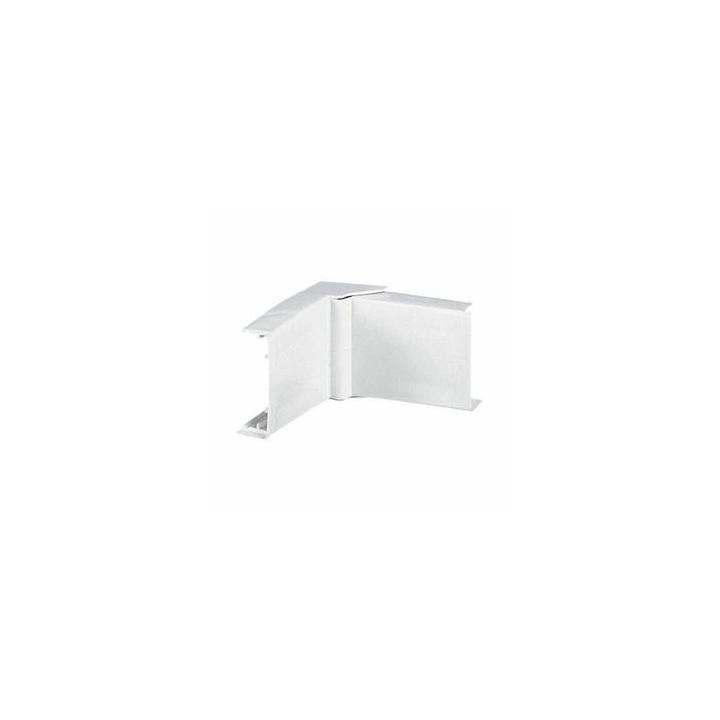 Variable inside/outside angle chute
