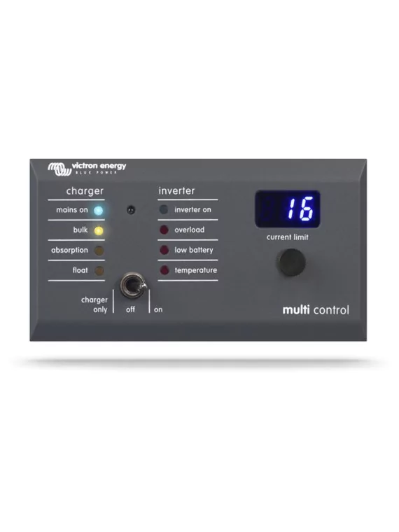 Panneau contrôle Victron Multi Digital VE-Bus 200A/200A GX (90°)