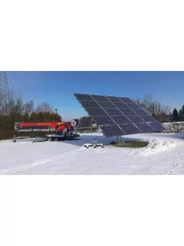 2-axis photovoltaic tracker: 36 panels