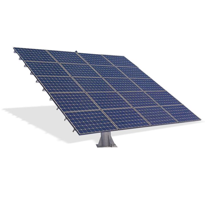2-axis photovoltaic tracker: 36 panels