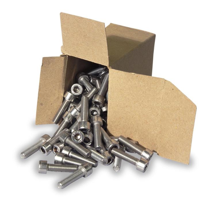 Round head bolt M8x30 100 pieces