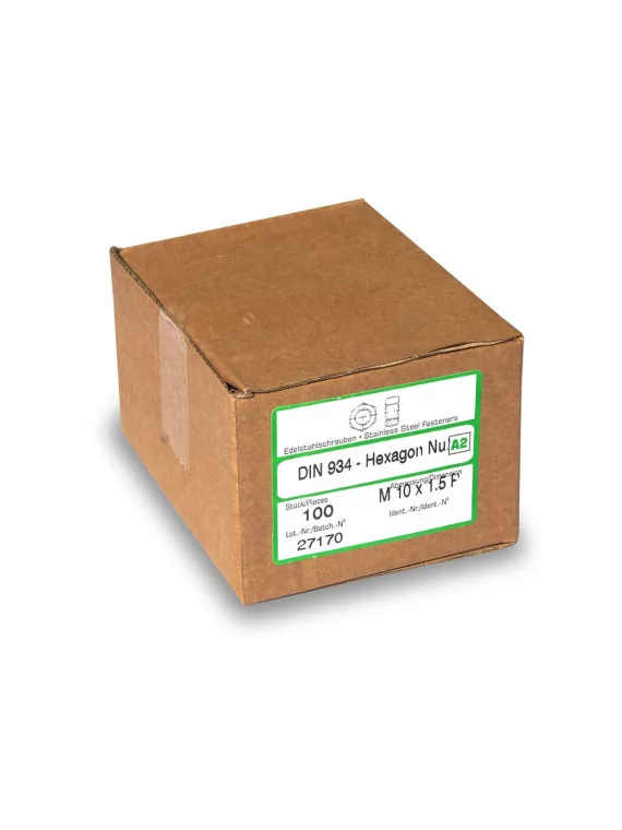 Hexagon nuts M10 100x