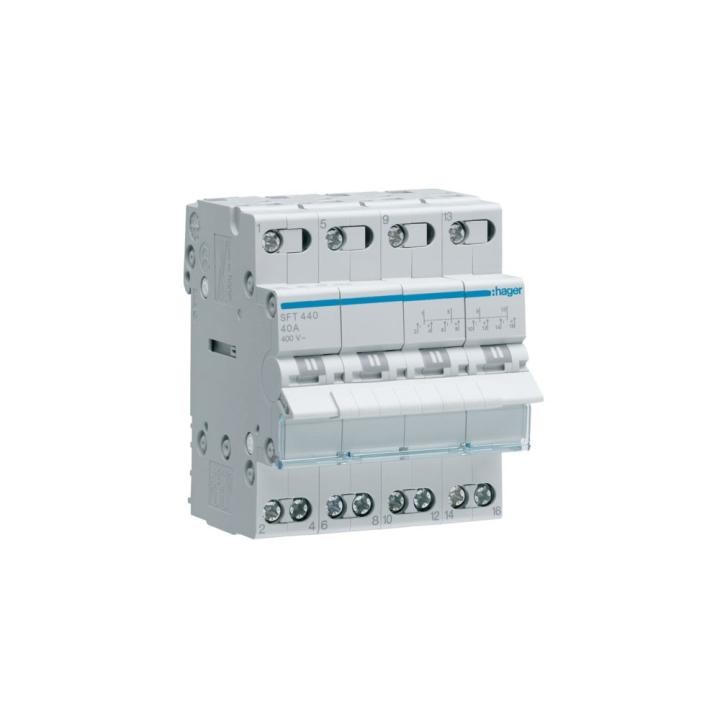 Inverseur 4 pôles 40A