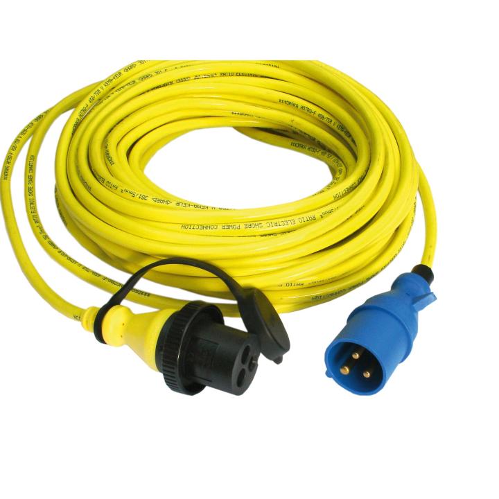 Victron 250V shore power extension in 15 or 25m - 16A-25A-32A