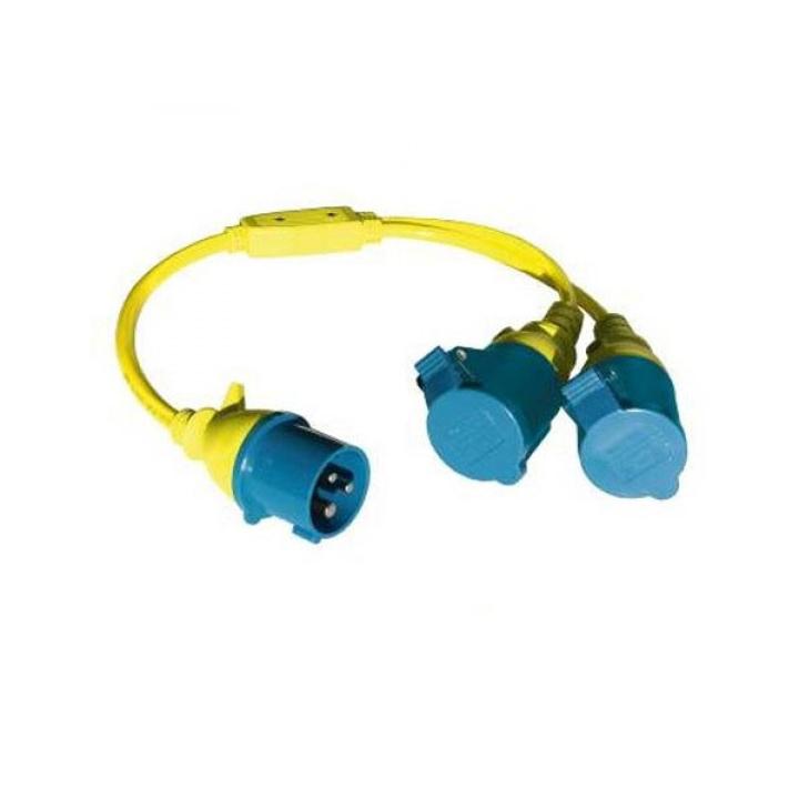 Isolator Victron 16A 250V Cee (m) / 2x Cee (f)