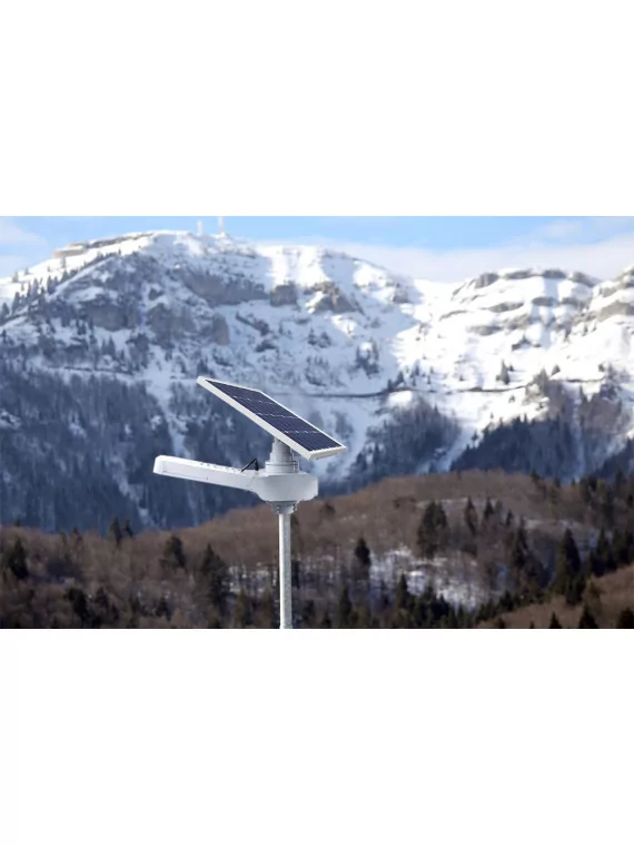 Solar floor lamp - AUTONOMOUS LED WU 40W 18V - Panel 100W — vue 10