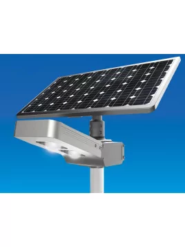 Solar floor lamp - AUTONOMOUS LED WU 40W 18V - Panel 100W — vue 6