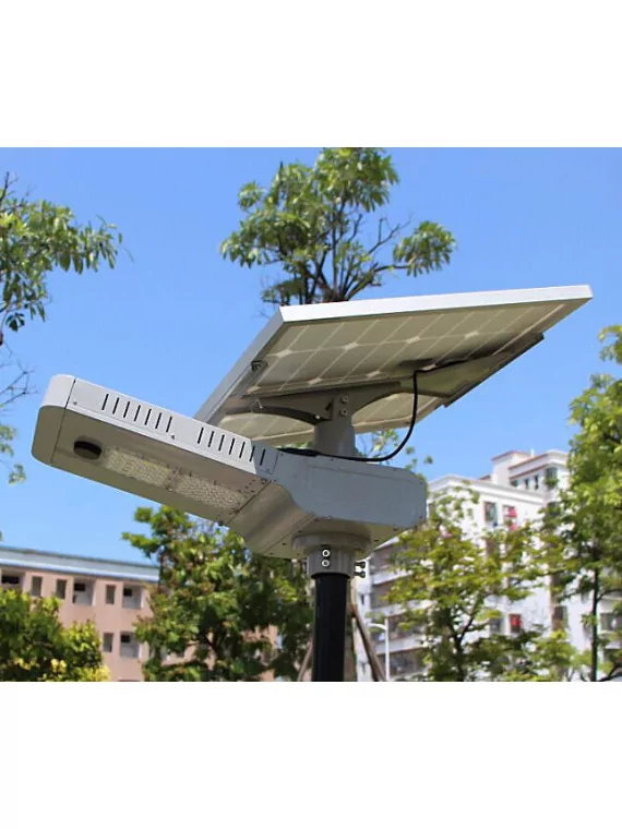 Solar floor lamp - AUTONOMOUS LED WU 30W 18V - Panel 80W — vue 10