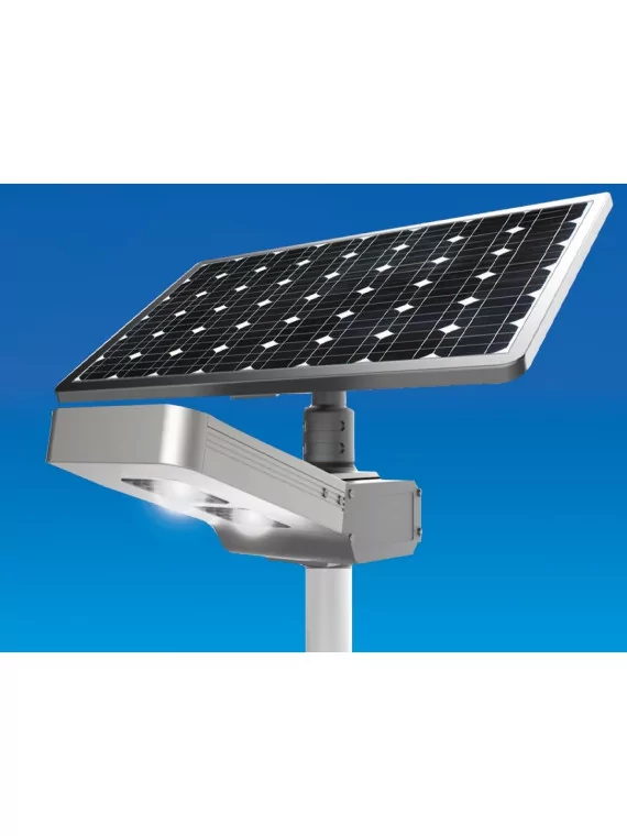 Solar floor lamp - AUTONOMOUS LED WU 30W 18V - Panel 80W — vue 7