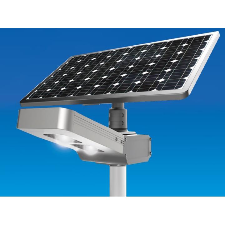 Solar floor lamp - AUTONOMOUS LED WU 30W 18V - Panel 80W — vue 7