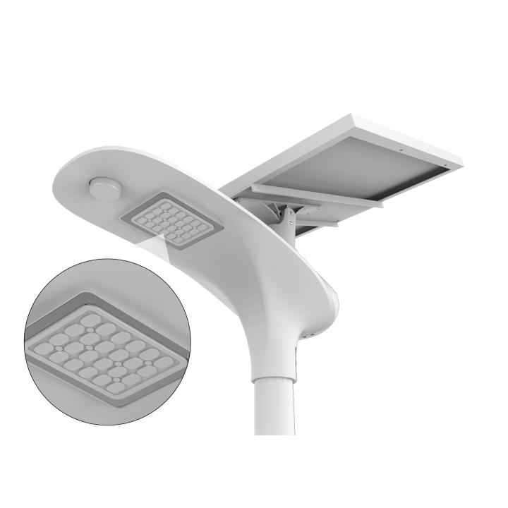 Solar Floor Lamp - Stand-alone LED 15W 18V FB