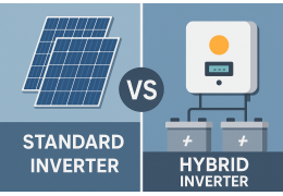 Hybride omvormer of standaard eigenverbruik: Hoe maak je de beste keuze voor het optimaliseren van je fotovoltaïsche installatie?