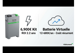 Fysieke versus virtuele batterij Frankrijk 2026: volledige vergelijking