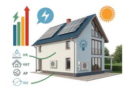 Omkeerbare warmtepomp + fotovoltaïsche energie: moet het vermogen worden verhoogd?